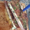 El cooksnap de Andrés cuando hizo Matambre a la parrilla relleno.