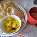Sudipta Rakshit's cooksnap of when they made লুচি আলুর তরকারি(luchi alur tarkari recipe in bengali).
