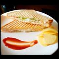 Anitha (Annie) 's cooksnap of when they made Veg cheese grilled sandwich.