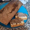 El cooksnap de Clau cuando hizo Budín de coco y chocolate!!.