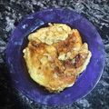 El cooksnap de Sol Avancini Noceti cuando hizo Postre de banana y huevo ".