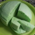 Cooksnap dari Niken A untuk resep Bolu Pandan Kukus