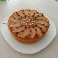 کوک اسنپ Farideh بعد از امتحان کردن کیک هلو برگردان کاراملی (Upside down peach cake).