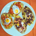 El cooksnap de Laura TR cuando hizo Barquitas Ibéricas con huevos de codorniz.