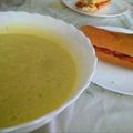 El cooksnap de glurio cuando hizo Crema de calabacín.