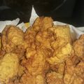 El cooksnap de Kathii cuando hizo Buñuelos de arroz y espinaca.