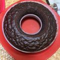 Cooksnap ayu lisa abd latif semasa beliau membuat Kek Coklat Moist.