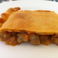 El cooksnap de jram53 👨‍🍳🥘🥖 cuando hizo Empanada de mejillones en conserva (receta exprés).