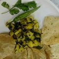 Vrinda Idnani's cooksnap of when they made Aloo Poori.
