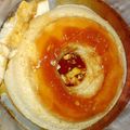 El cooksnap de Sofy Carmelini cuando hizo Flan Casero.