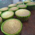 El cooksnap de Andrea Gimenez cuando hizo Muffins de vainilla y dulce de leche.
