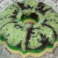 Cooksnap dari Yuli Sumarliati untuk resep PUDING LUMUT versi Full Lumut | Rasa Pandan, Coklat dan Butter