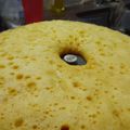 El cooksnap de Silvia Ciucci cuando hizo Torta invertida de manzana (muy económica).