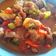 El cooksnap de DelicIANNcook cuando hizo Pollo al caramelo con samfaina (pisto).