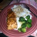 gigi leetzow's cooksnap of when they made Asian grilled salmon.