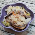 淳粹窩在家 purely at home 的 高麗菜飯（電鍋料理） cooksnap