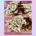 El cooksnap de Mara cuando hizo Crackers de avena y semillas 😋.