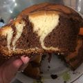 El cooksnap de Julieta Pérez Torres cuando hizo Budín marmolado de Nesquik.