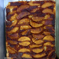 El cooksnap de Janett Porto cuando hizo Torta de manzana invertida.
