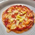 El cooksnap de ilianaGatto cuando hizo Pizza con tortilla de harina en air fryer 🍕.