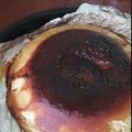 El cooksnap de leo carsoon cuando hizo Flan de pan.