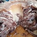 Éva Molnár Cooksnap-ja, amikor elkészítette a(z) Kelt márványkuglóf receptet.