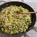 Cooksnap Daniel Kozłowski z czasów, kiedy przygotował Makaron z brokułem i pieczarkami - wegańskie 💚.