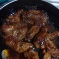 El cooksnap de Adriana Inestroza cuando hizo Alitas de pollo a la Coca Cola.