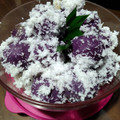 Cooksnap dari Murnasih untuk resep KLEPON UBI UNGU #Bandung recook Andrenia Giawati