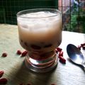 Eliya's cooksnap of when they made Es Kacang Merah Susu dengan Egg Silky Pudding.