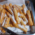 El cooksnap de claudia sanchez cuando hizo Churros caseros.