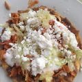 El cooksnap de Nancy Montserrat Hernandez cuando hizo Tostadas de tinga.