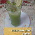 Rita Mehta ( Executive chef )'s cooksnap of when they made Cucumber lemon cooler/summer cooler/cucumber juice.