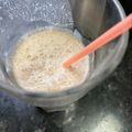 El cooksnap de astrid badia cuando hizo Batido de galletas de verano con chocobons.