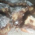 El cooksnap de Celeste Argüello cuando hizo Bizcochuelo marmolado.