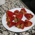 El cooksnap de damaik damaik cuando hizo Pimientos del piquillo rellenos.