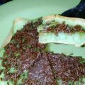 Cooksnap dari Sel Via Na untuk resep Martabak manis pandan sederhana