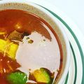 El cooksnap de Claudia Díaz de Gonzalez cuando hizo Caldo tlalpeño súper fácil.