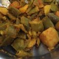 Seema Gupta का कुकस्नैप जब उन्होंने हरे सेम आलू की सब्जी (hare sem aloo ki sabzi recipe in Hindi) बनाया था।