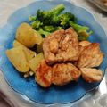 Cooksnap dari Ayu Liestianingsih Hidayah untuk resep Ayam Panggang Teflon + Potato Wedges (Menu Diet)