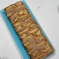 El cooksnap de Claudia Velazco cuando hizo Torta integral de manzana.