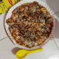 Amyra bhatt का कुकस्नैप जब उन्होंने पिज़्ज़ा (Pizza recipe in hindi) बनाया था।