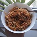 Oindrila Majumdar's cooksnap of when they made ঝটপট ভেজ চাউমিন(Jhotpot veg chowmein recipe in bengali).