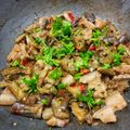 Cooksnap của Xuyên Tường khi họ làm theo món Cà tím xào thịt băm