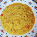 El cooksnap de Merche MR cuando hizo Arroz con anillas de pota.