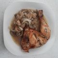 El cooksnap de MaryGlory cuando hizo Pollo al horno con cava.