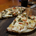 El cooksnap de Agustina Rodriguez cuando hizo Pizza apta para celiacos.