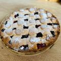Cooksnap Kotar z czasów, kiedy przygotował Kruche ciasto z malinami i kruszonką.