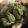 El cooksnap de Lissy Alfaro Alvarado cuando hizo Pollo en mantequilla y hongos..