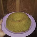 Cooksnap dari Nur Qomariyah untuk resep Bolu Pandan Simpel Takaran Sendok (Bisa buat dikukus maupun panggang)